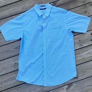 Sean Jean Men’s Short Sleeve button down shirt. XL